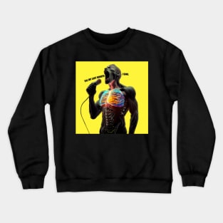 TILL MY LAST BREATH I SING - Yellow Crewneck Sweatshirt